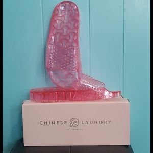 Chinese Laundry Jelly Slide Sandals